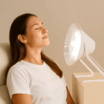 Femme devant la Dream Machine