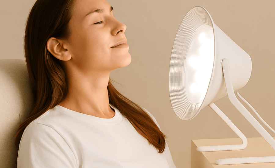 Femme devant la Dream Machine